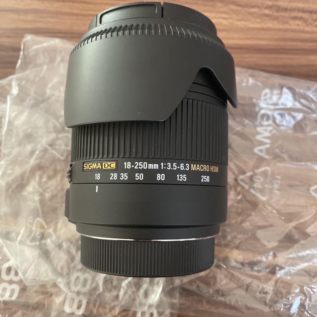 【未使用品】SIGMA18-250F3.5-6.3DC MACRO SONY