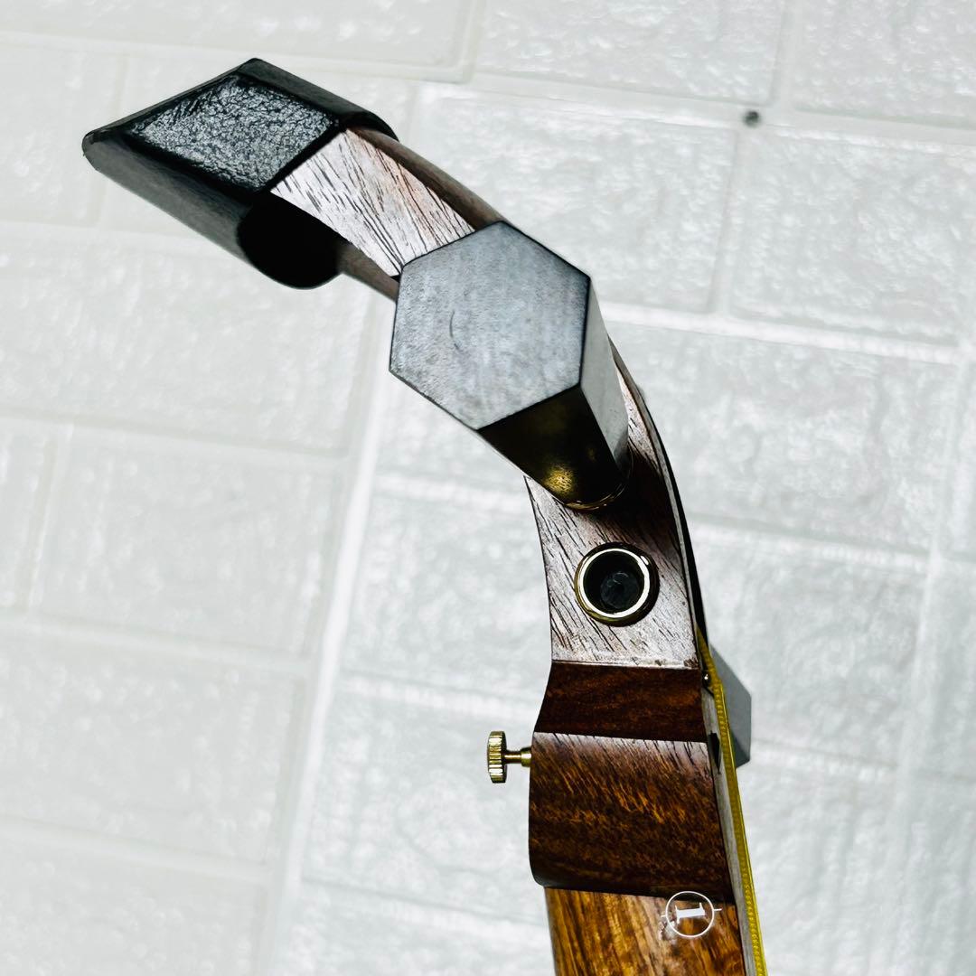 美品　津軽三味線　太棹　犬皮　花梨　東さわり　撥　皮やぶれ無し　初心者　入門