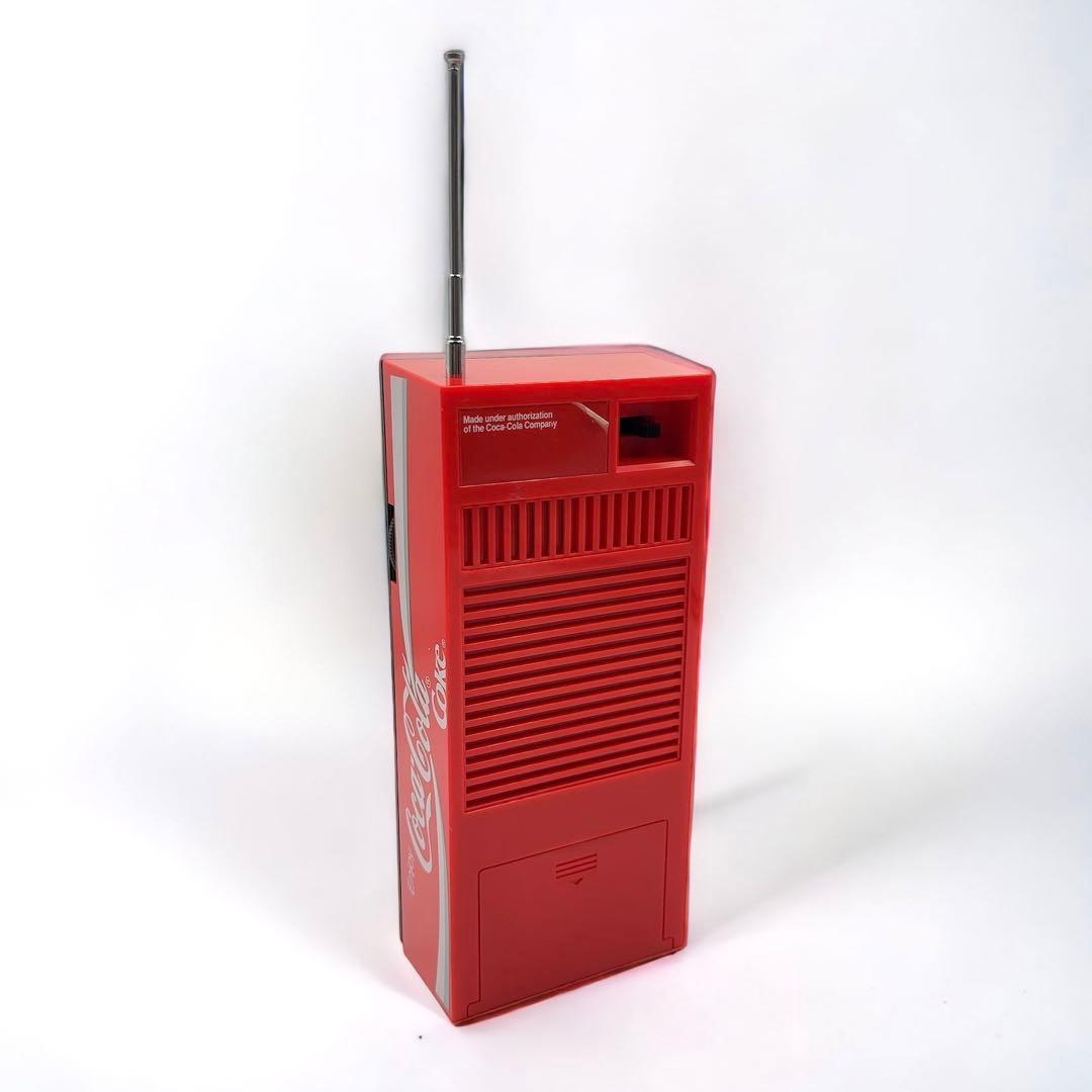 非売品 コカコーラ 自動販売機 ポータブルラジオ 1989年