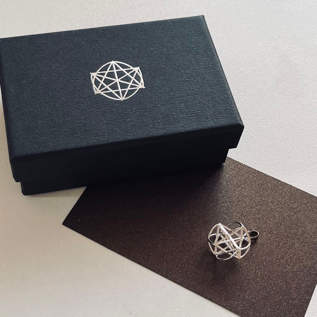 ミスマルノタマ　ネックレストップ チャーム シルバー