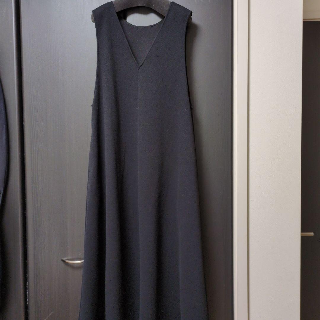 BEARDSLEY ビアズリー ブークレフレアーワンピース ブラック