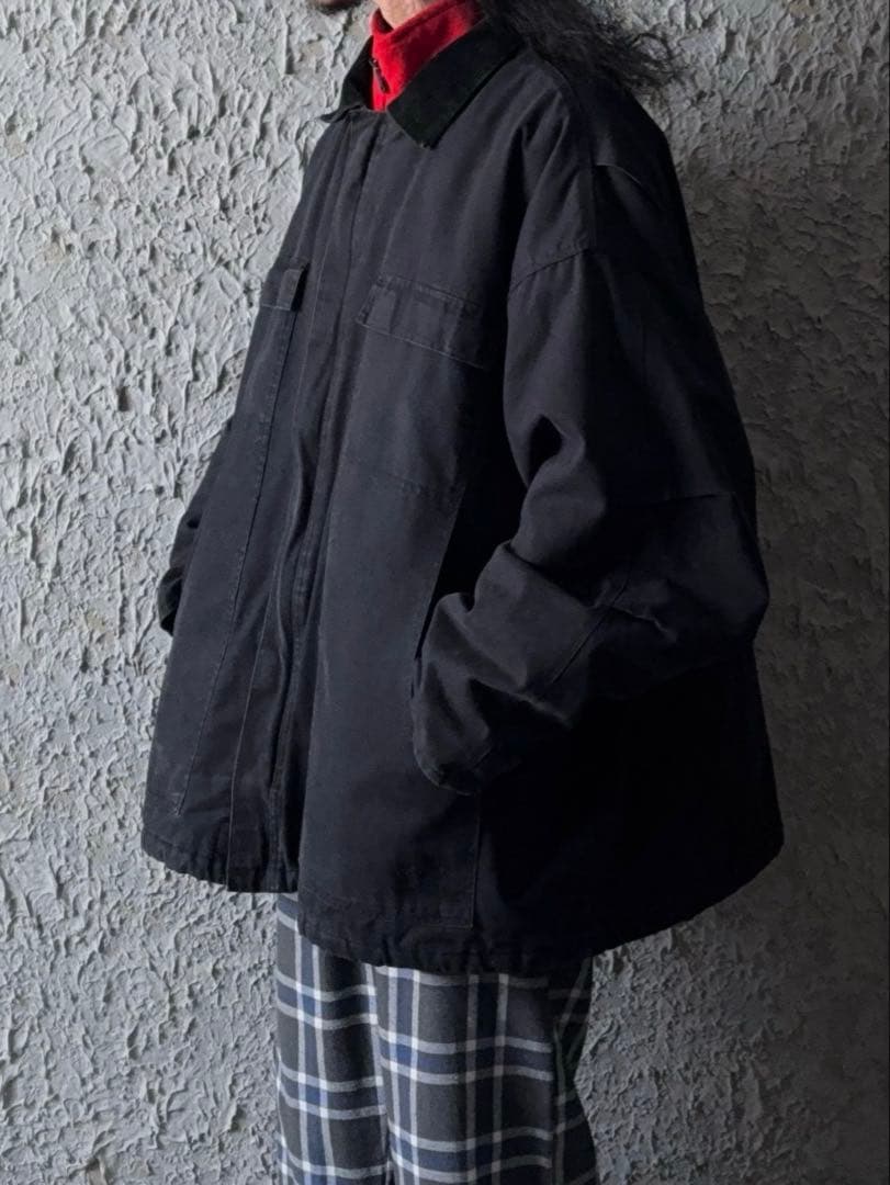 ジャケット・アウター 90s Berne Corduroy collar duck jacket