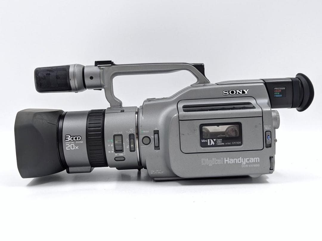 プロ向けモデル！ SONY ビデオカメラ DCR-VX1000 02