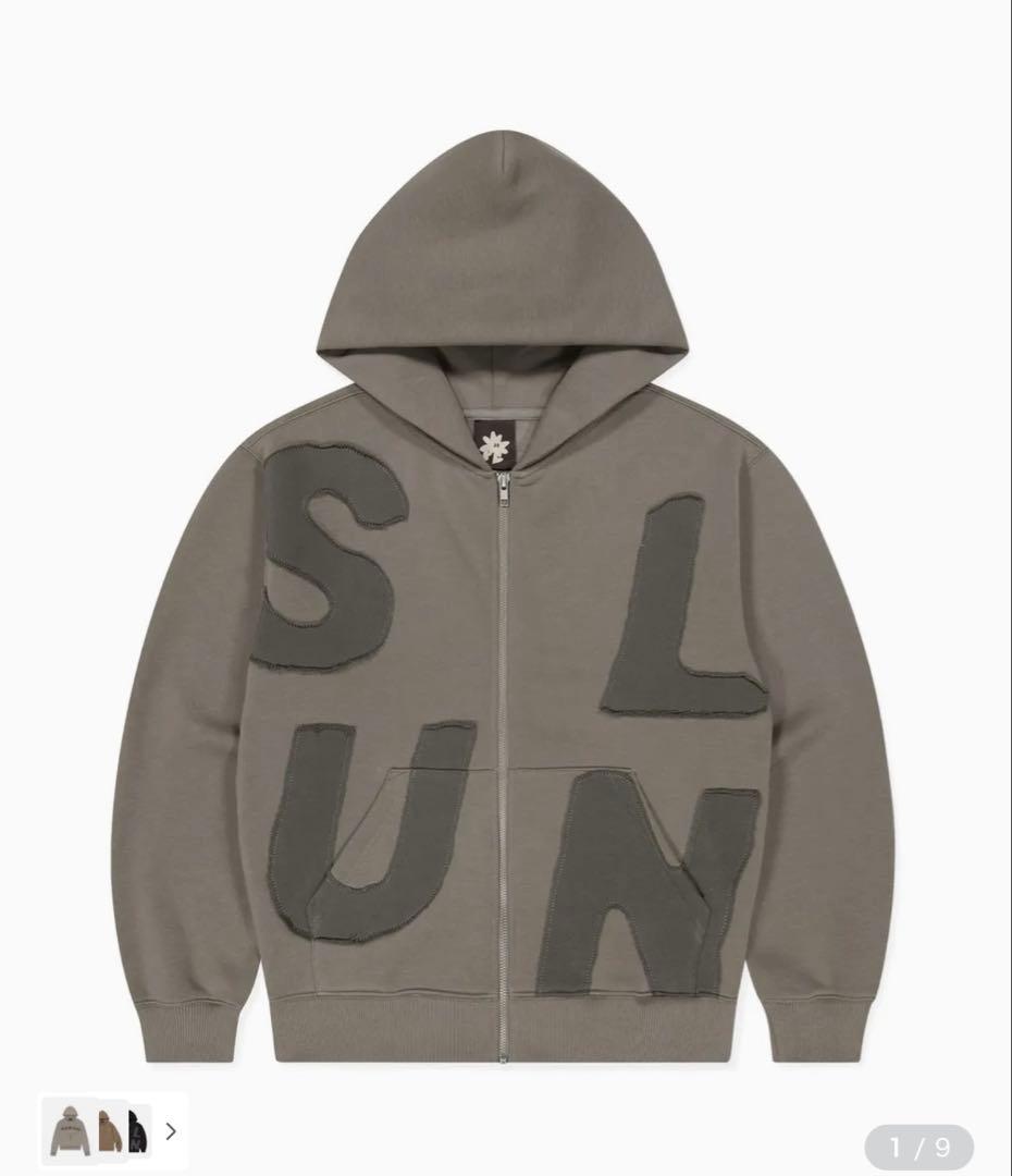 SUNLOVE ジップフーディーパーカー