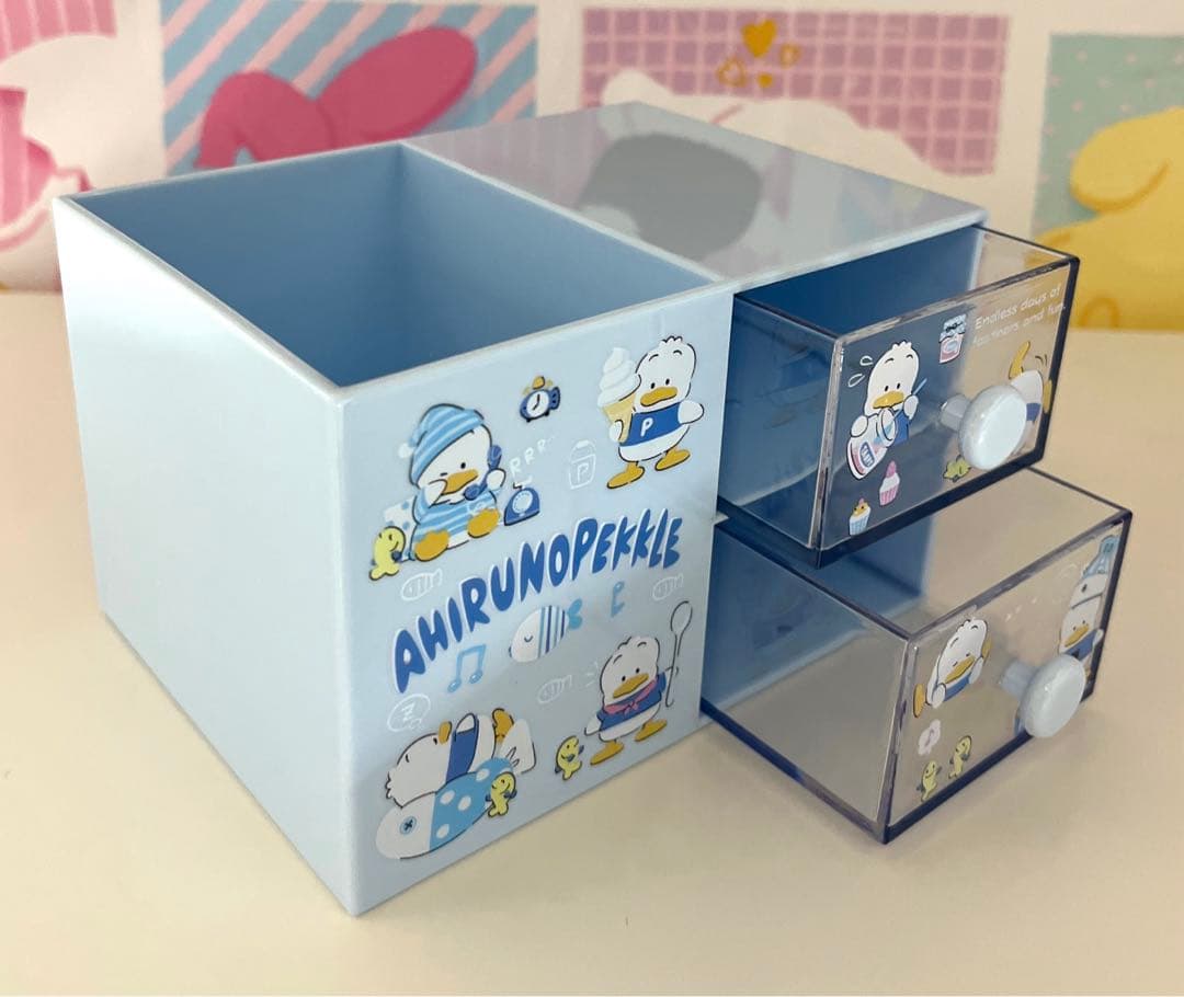 あひるのペックル ペンスタンド付きチェスト