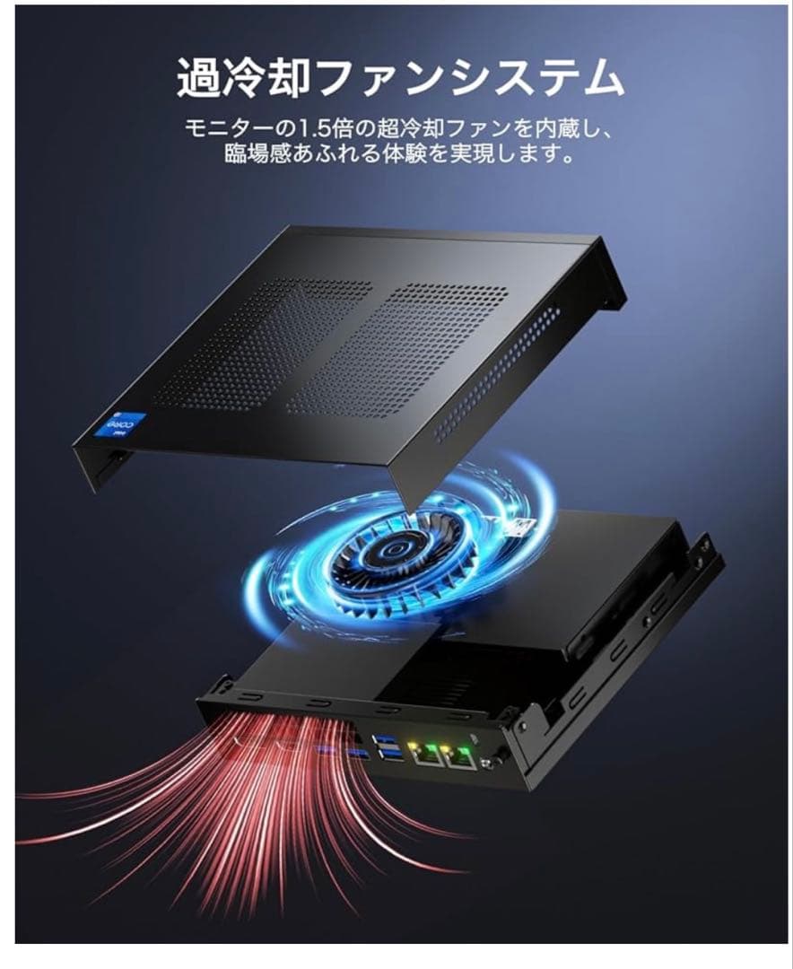 高性能小型PC GMKtec Nucbox M4 (32GB+1TB)