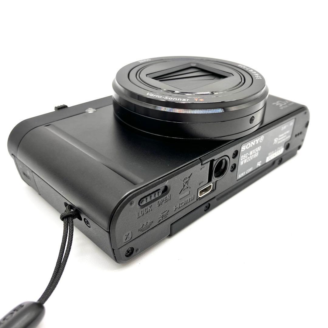 未使用級の美品♪ SONY Cyber-shot DSC-WX500 ブラック