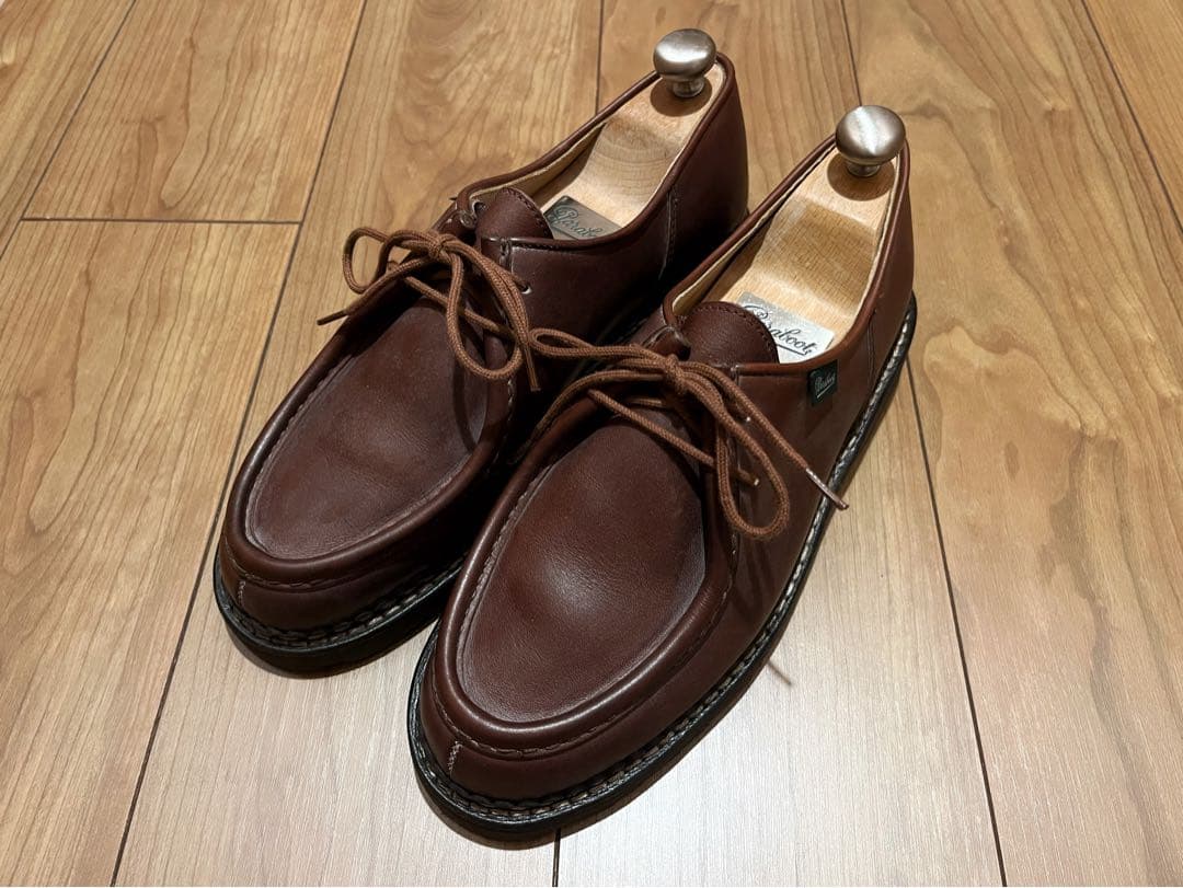 ３回着用のみの極美品★Paraboot MICHAEL サイズ41 ミカエル