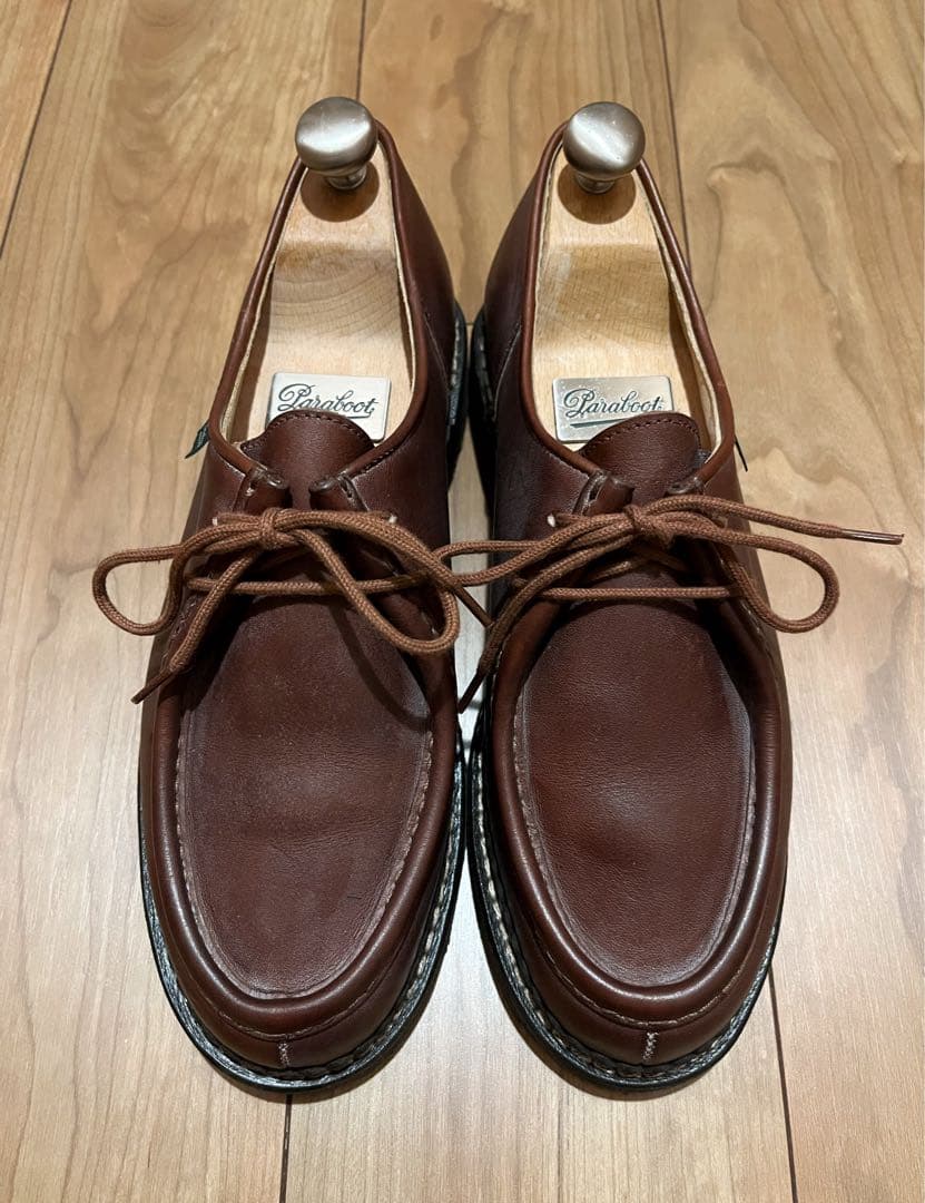 ３回着用のみの極美品★Paraboot MICHAEL サイズ41 ミカエル
