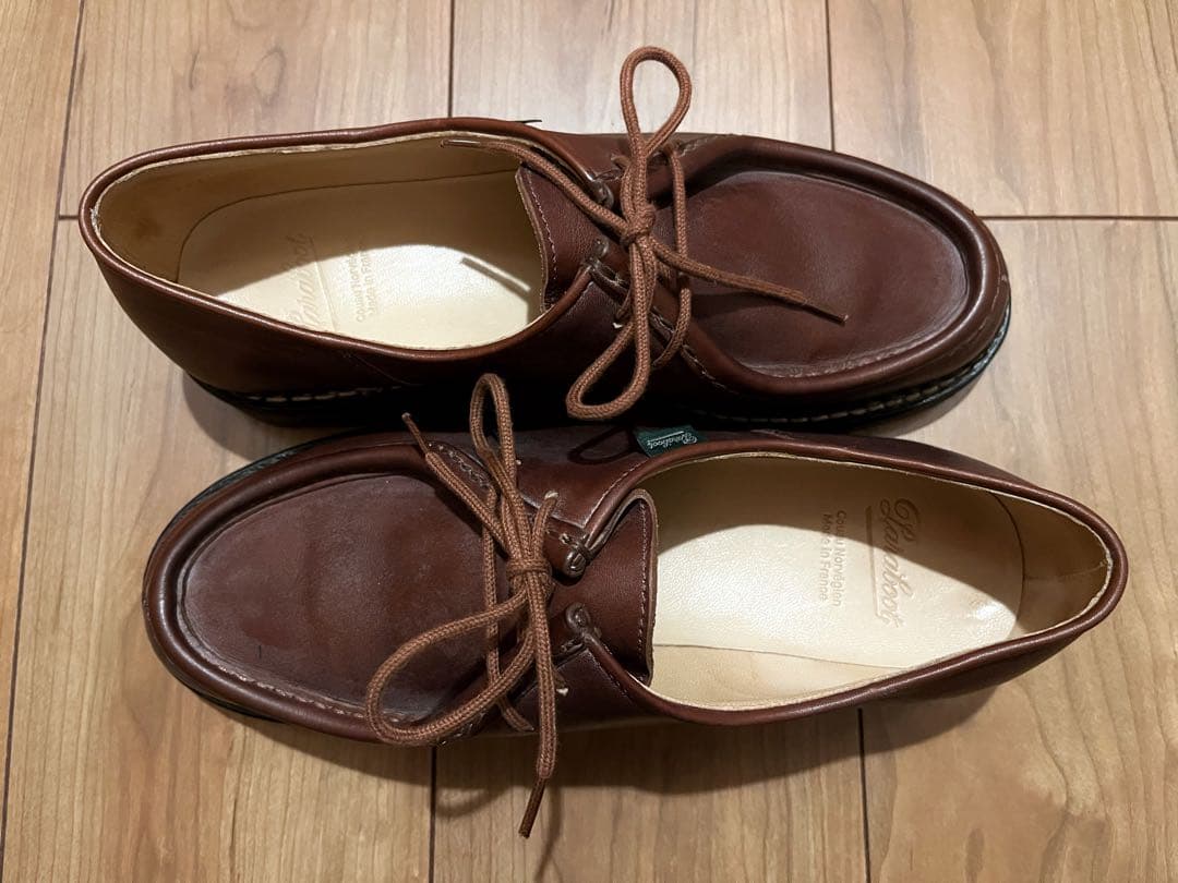 ３回着用のみの極美品★Paraboot MICHAEL サイズ41 ミカエル