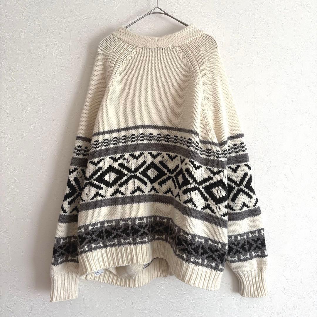 25AW✨ FRAMeWORK ジャガードカーディガン　フレームワーク