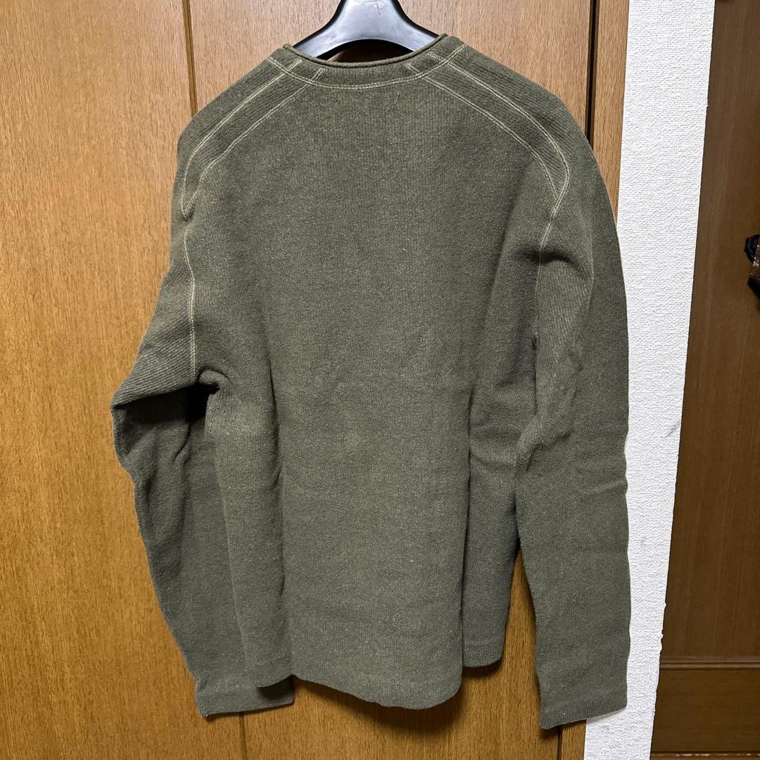 Stone  Vネックウールニット 05AW