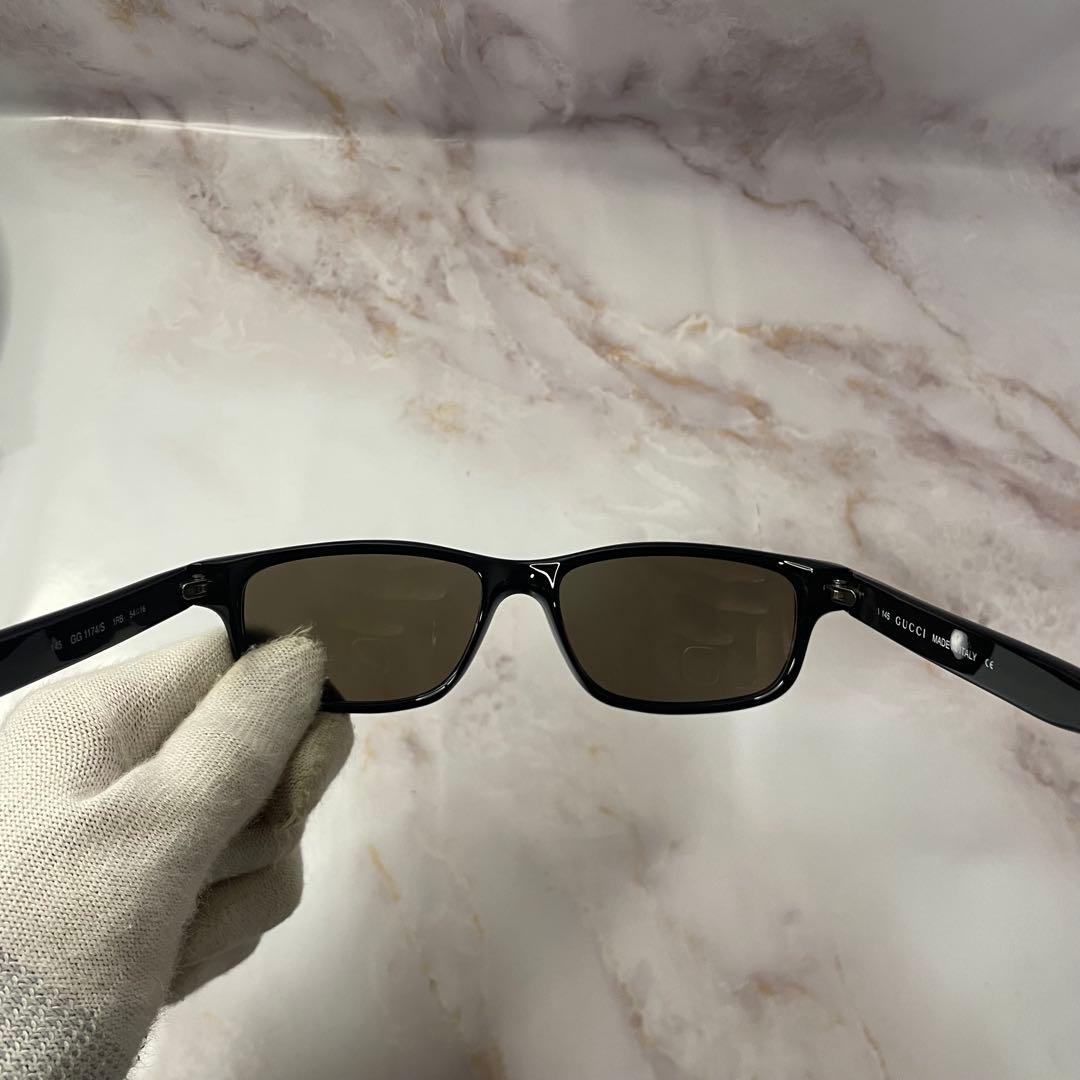 GUCCI グッチ スクエア Gロゴ y2k モード サングラス レア