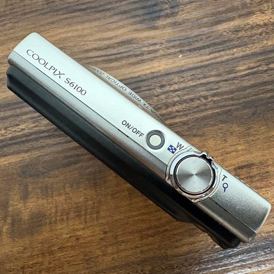 【動作品】Nikon COOLPIX S6100 コンデジ CCD