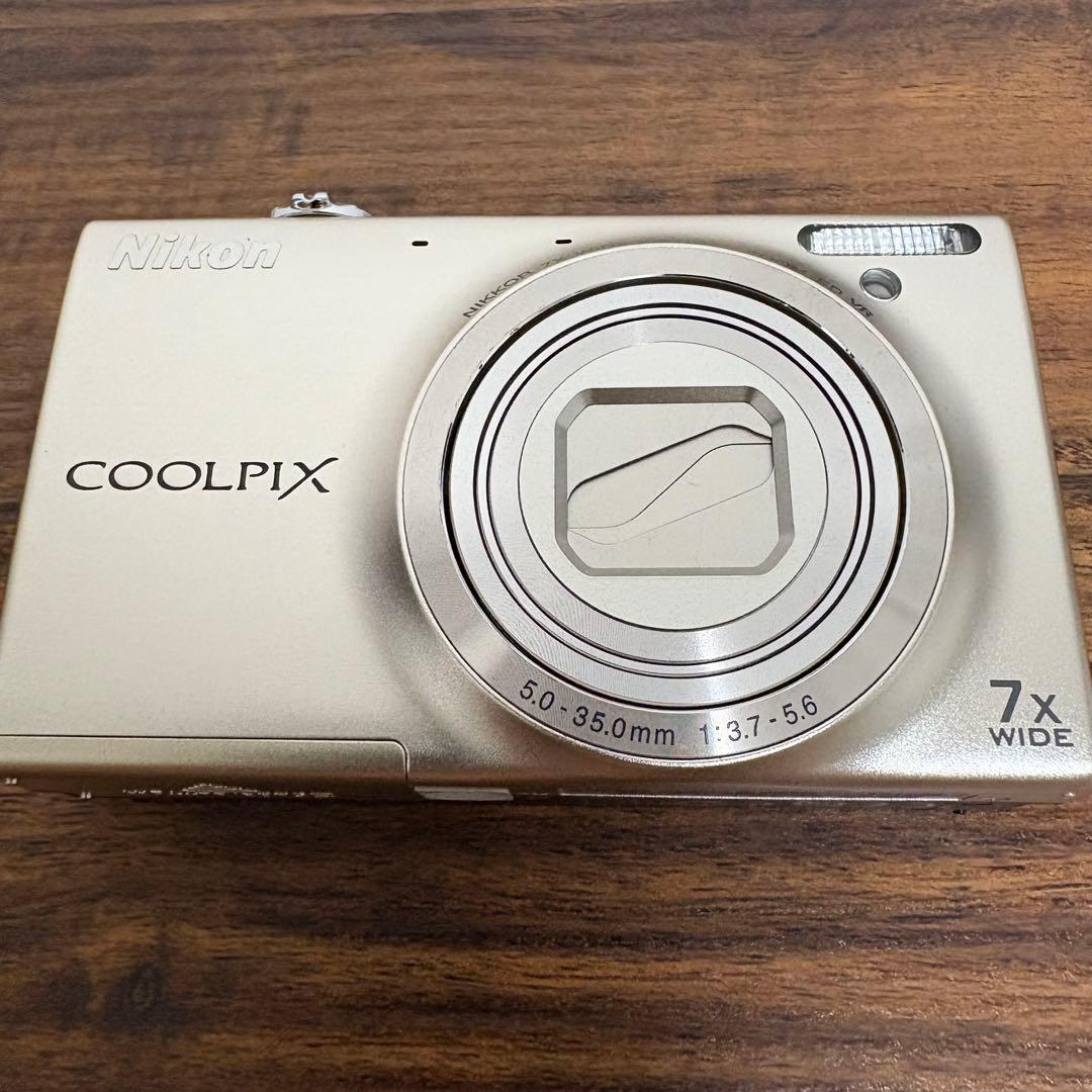 【動作品】Nikon COOLPIX S6100 コンデジ CCD