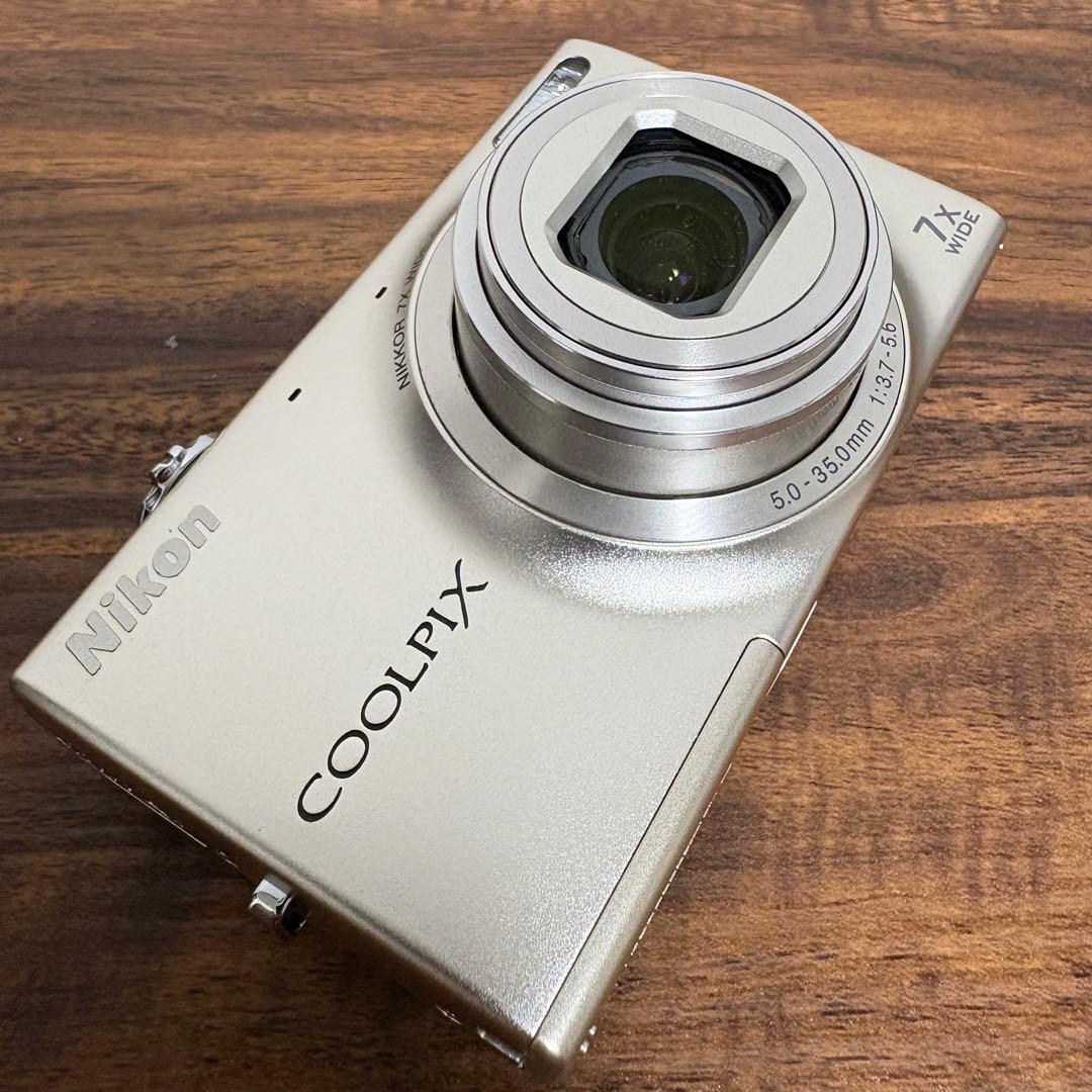 【動作品】Nikon COOLPIX S6100 コンデジ CCD