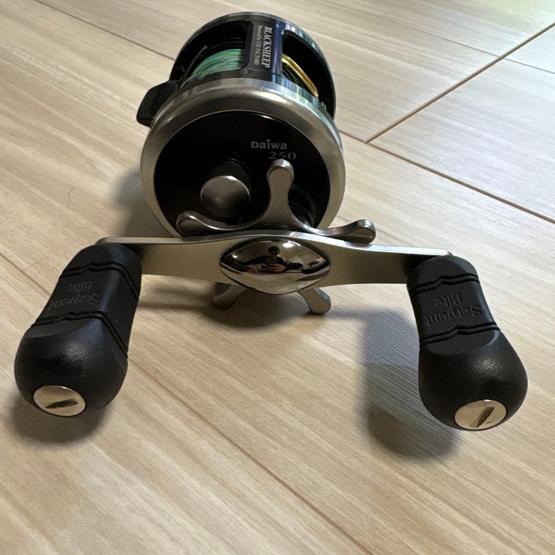 ダイワ　ミリオネア　ブラックシープ250　Daiwa BLACKSHEEP250