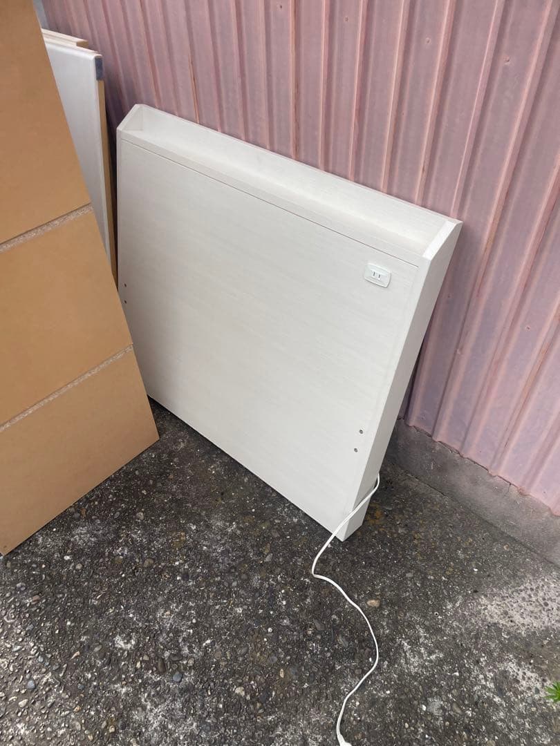 【引取限定】ベットフレーム　シングル引出し　　ニトリ　葛飾区