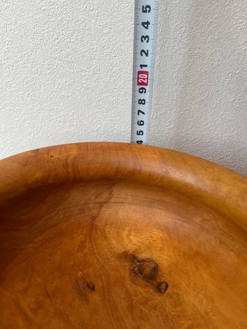 北欧ヴィンテージ 木の器　コンポート