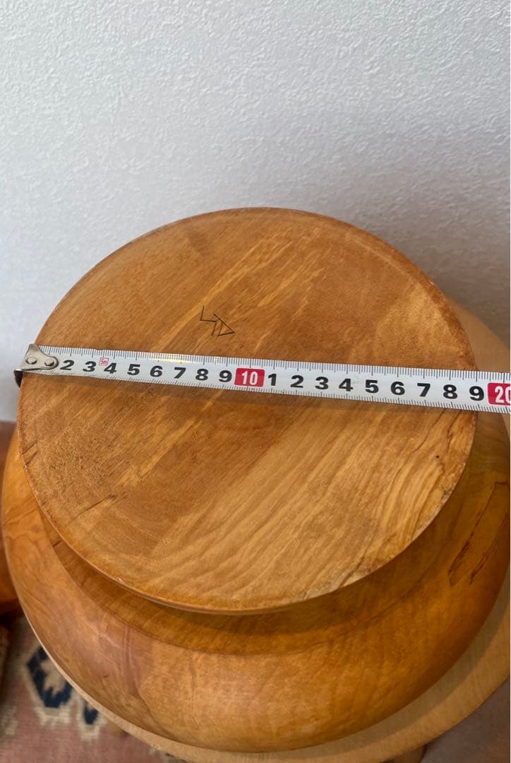 北欧ヴィンテージ 木の器　コンポート