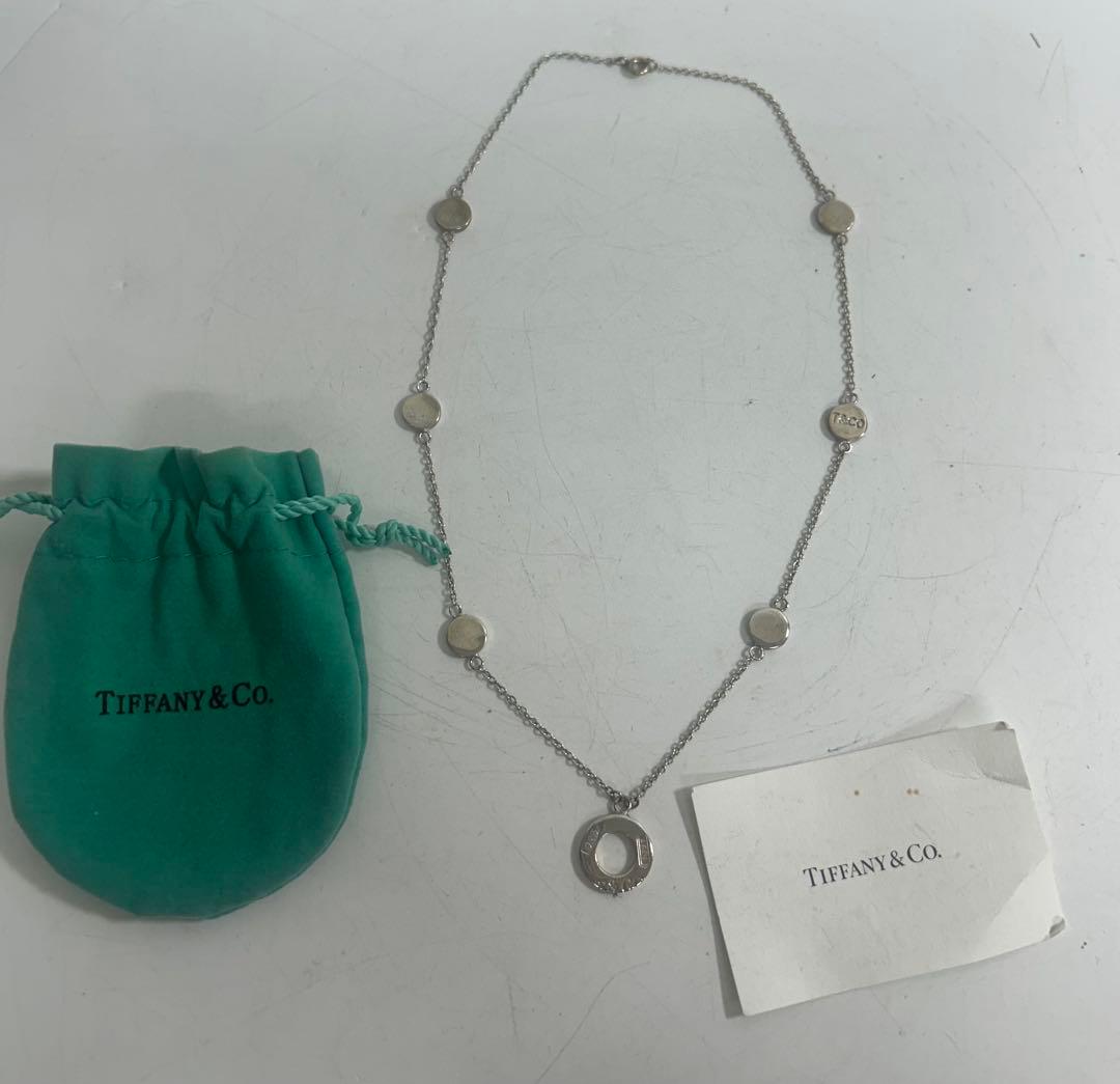 Tiffany & Co. ティファニー ネックレス 1837 シルバー リング