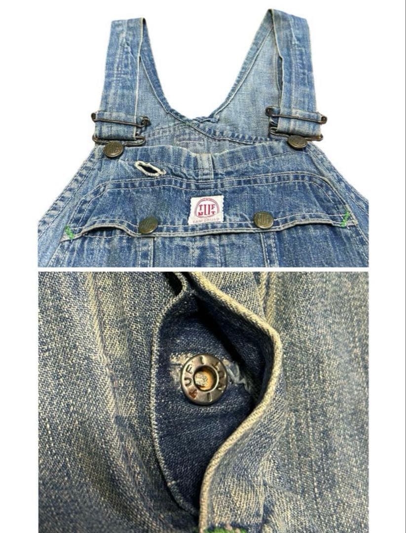 古着 50s 60s TUF NUT オーバーオール