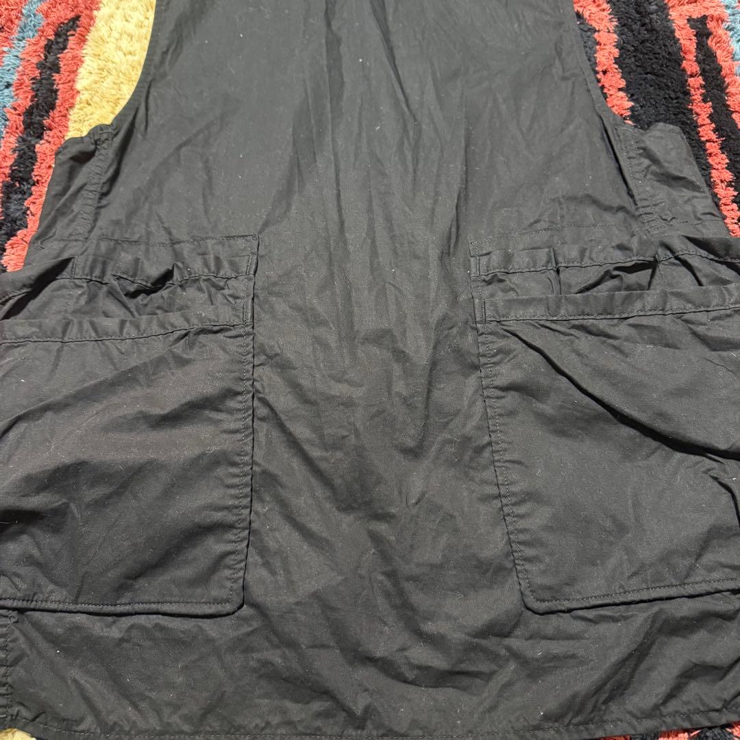 SASSAFRAS Whole Hole Vest Lサイズ 黒