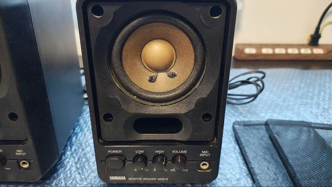 中古美品 YAMAHA モニタースピーカー MS101-II 2個組 動作確認