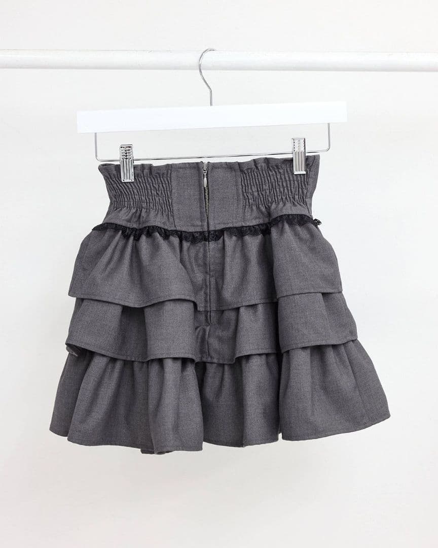 希少レア ミシェルマカロン ティアードフリルスカート新品未使用未開封XSサイズ