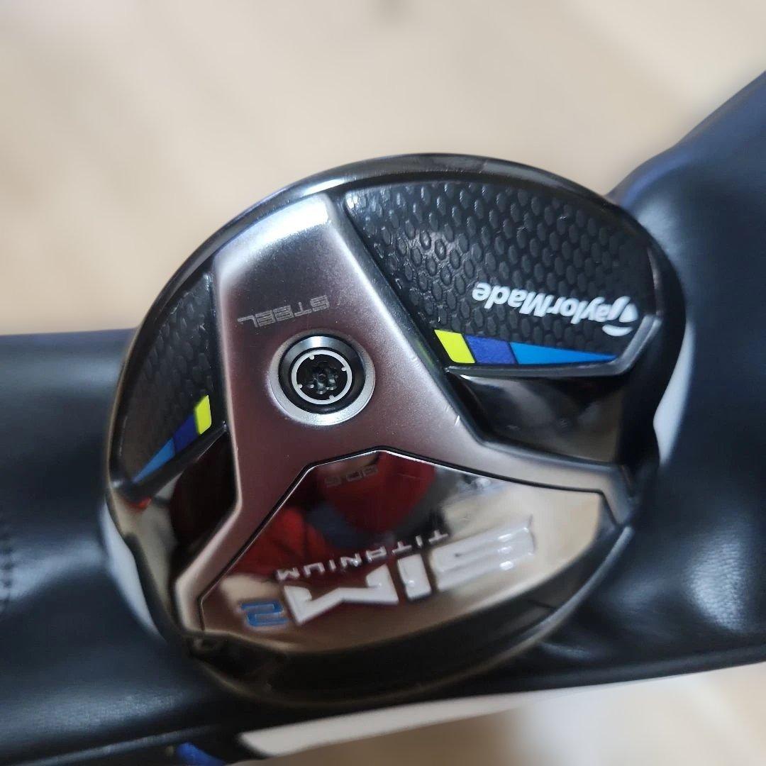 値下げしました！/テーラーメイドSIM2チタニウム/3W『ヘッドのみ』15°