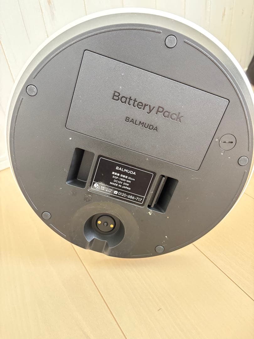 バルミューダ扇風機　2018年製　リモコン　専用袋　充電ドッグ　サーキュレーター