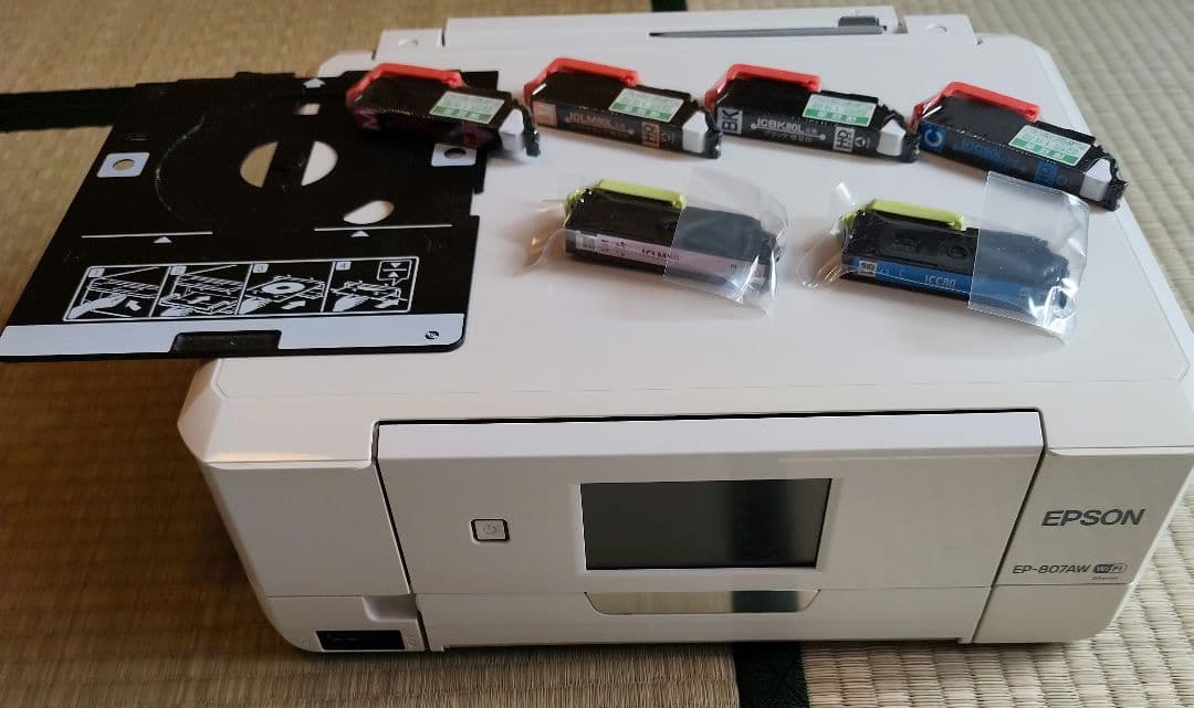 【ジャンク品】EPSON プリンタ　EP-807AW