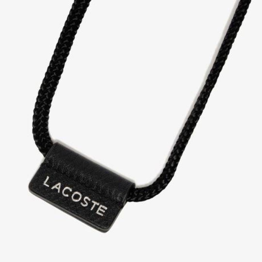 新品級　ラコステ ショルダー ウィズアクロック カード アンド モバイルケース