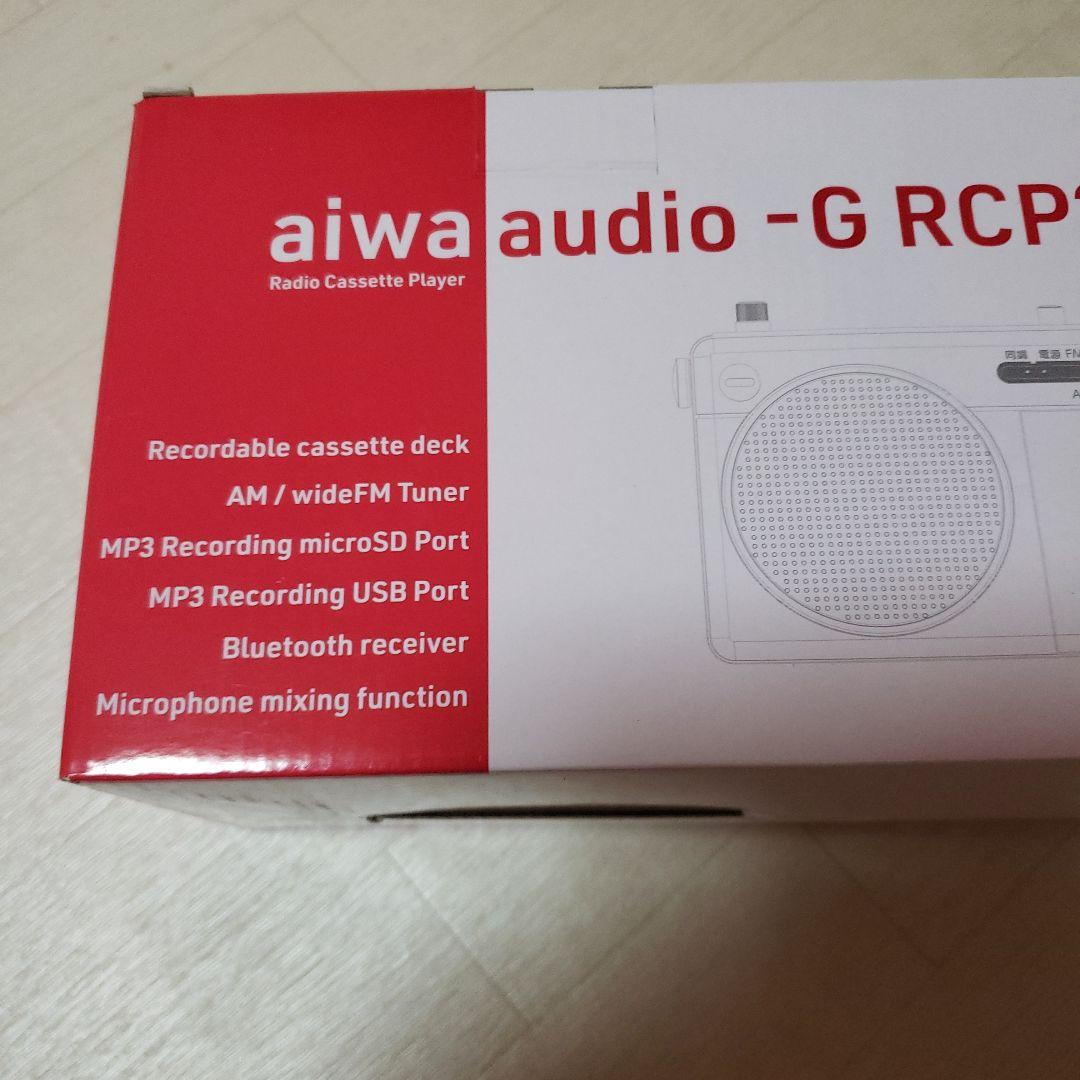 aiwa ポータブルカセットレコーダー RCP2　新品未使用