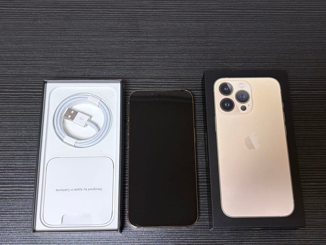 【極美品】iPhone 13 Pro 128GB ゴールド 本体
