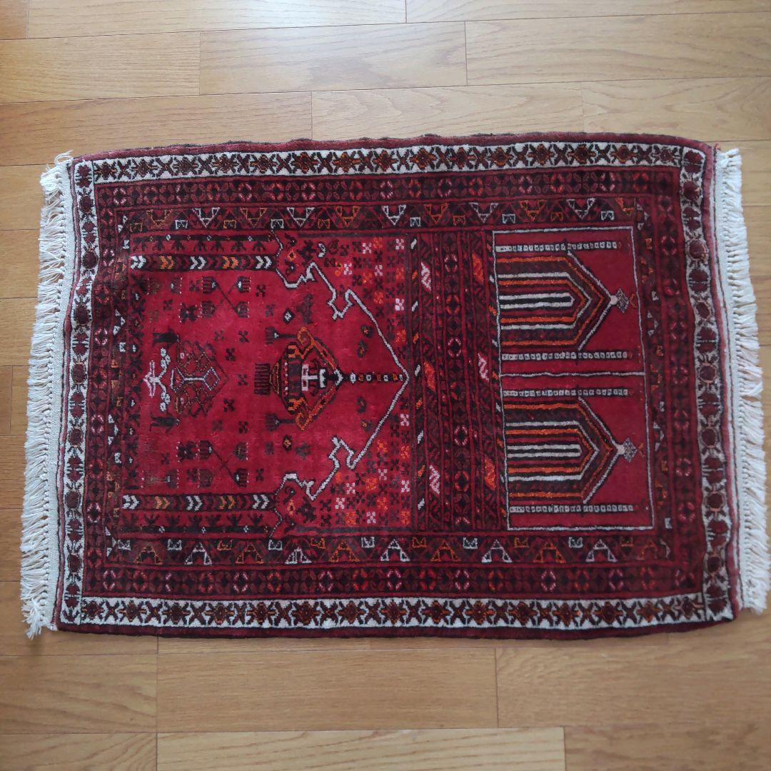 ヴィンテージラグ トルクメンメヘラブラグ アクタス