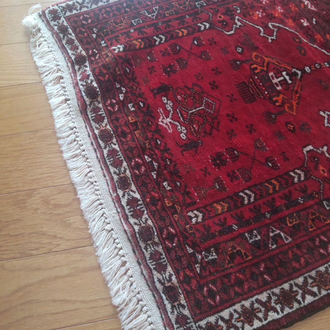 ヴィンテージラグ トルクメンメヘラブラグ アクタス