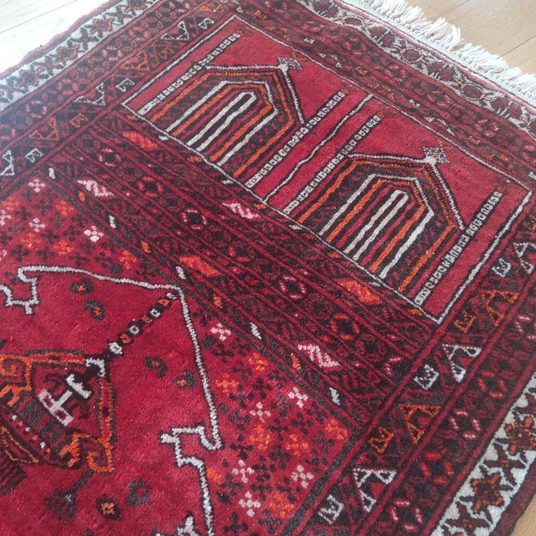 ヴィンテージラグ トルクメンメヘラブラグ アクタス