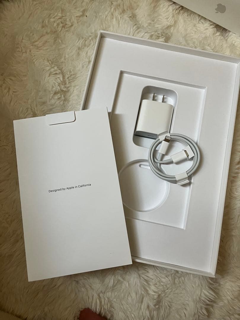 Apple iPad 64GB シルバー 本体　カバー　フィルム付