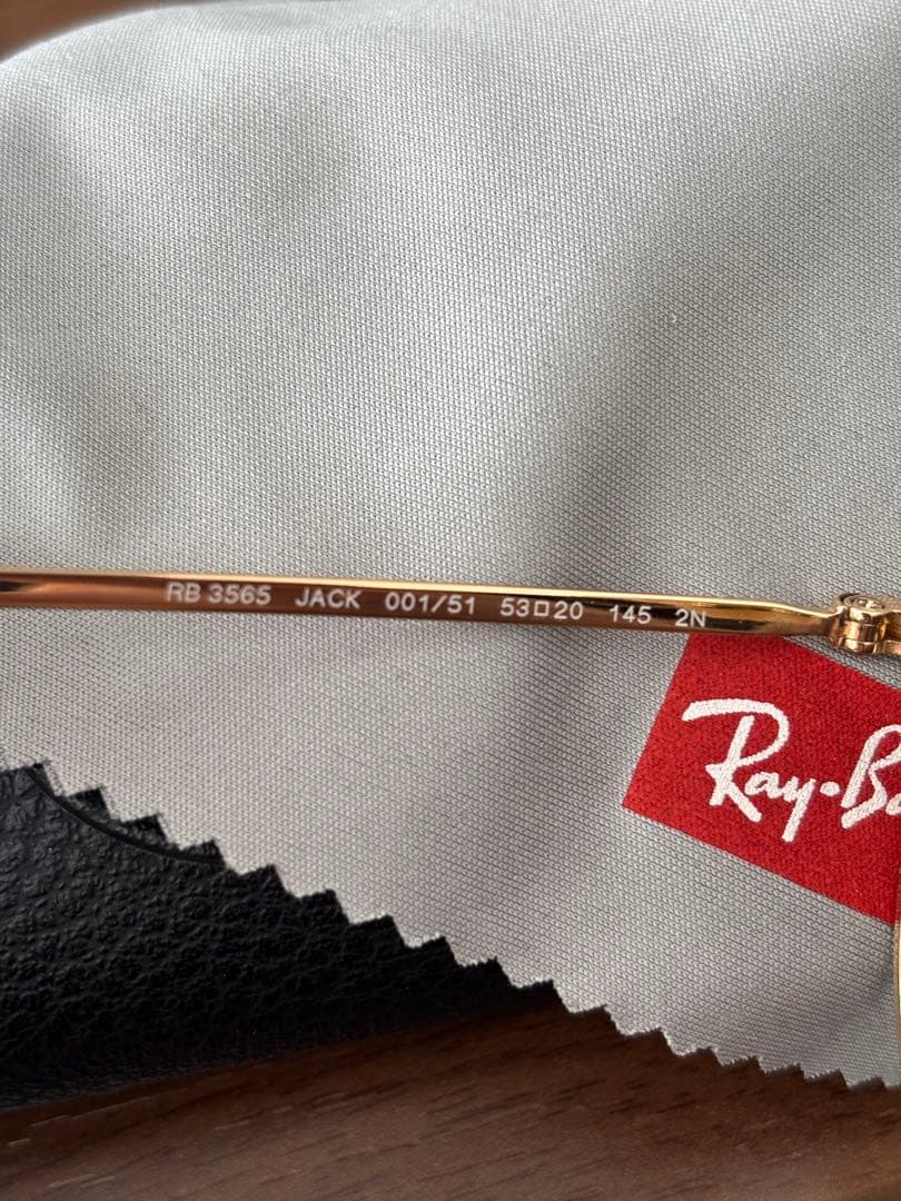 【定価31240円】Ray-Ban JACK サングラス　ブラウン