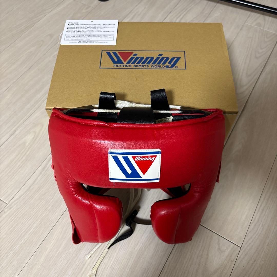 Winning ヘッドギア レッド