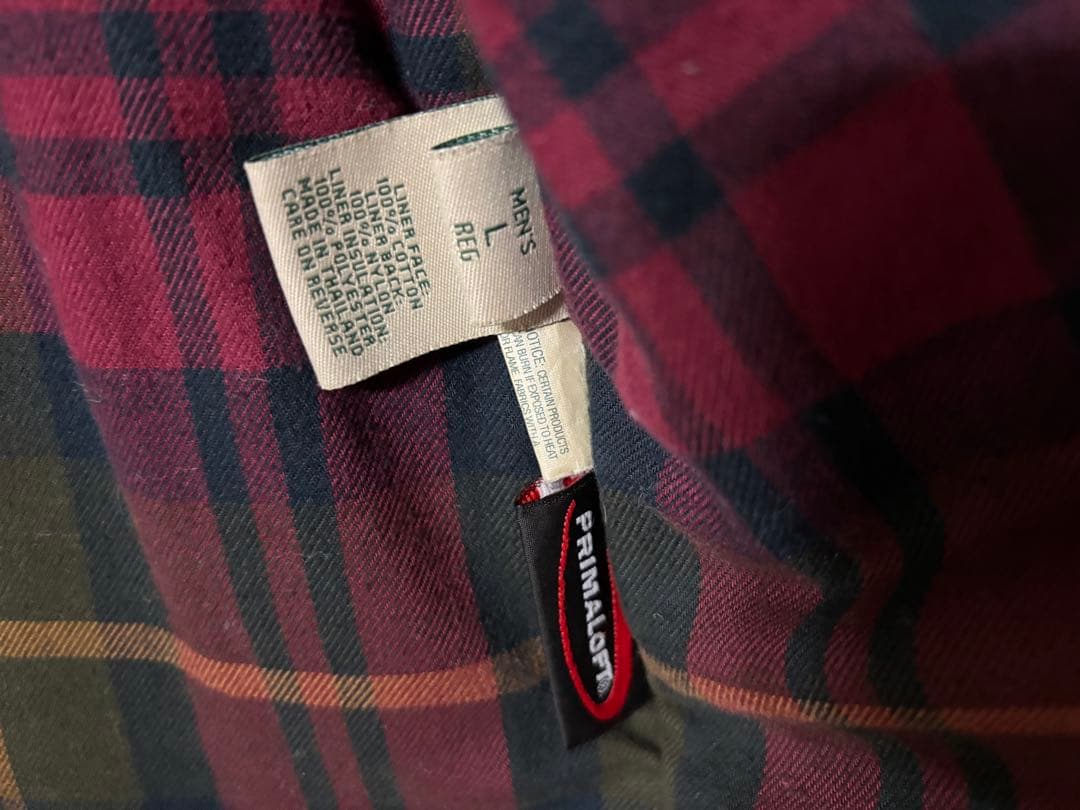 80s L.L.Bean ハンティングジャケット L オリーブグリーン