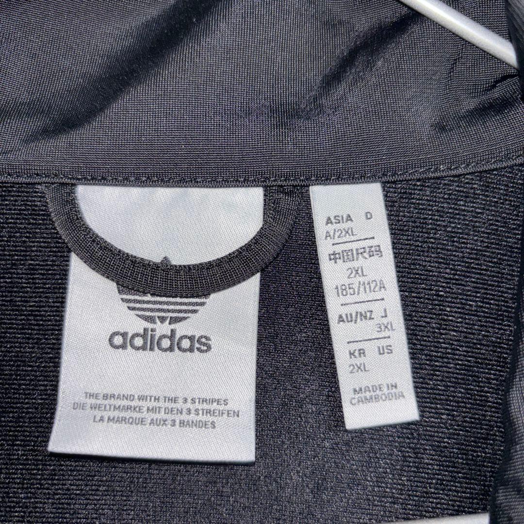 adidas トラックジャケット　パンツ　セット　ファイアーバード　ブラック