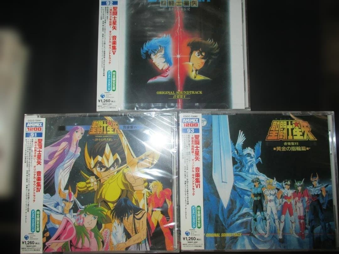 聖闘士星矢 音楽集 4 5 6 オリジナルサウンドトラック