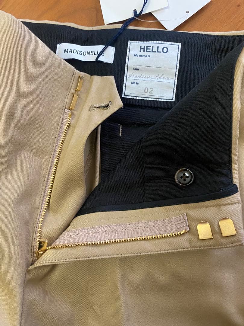 【新品】ドゥーズィエムクラス　MADISONBLUE CHINO パンツ　38