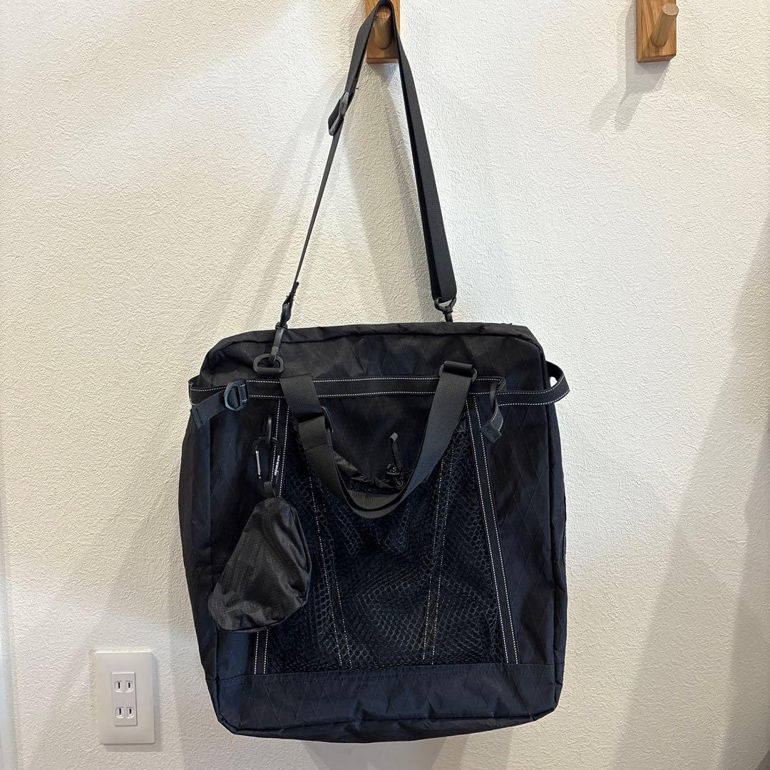 アンドワンダー and wander 3wayバッグ