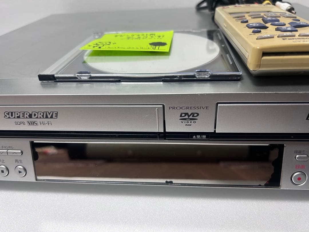 Panasonicビデオ一体型DVDレコーダーDMR-E70Vダビング機能搭載