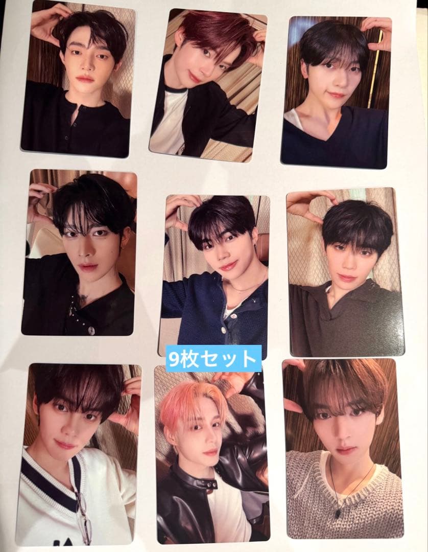 ZB1 NEVERSAYNEVER yizhiyu 上海当選 トレカ 9枚セット