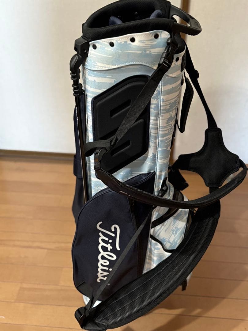 美品限定カラーハワイ　タイトリス　スタンドバッグ プレーヤーズ4 ブネイビー