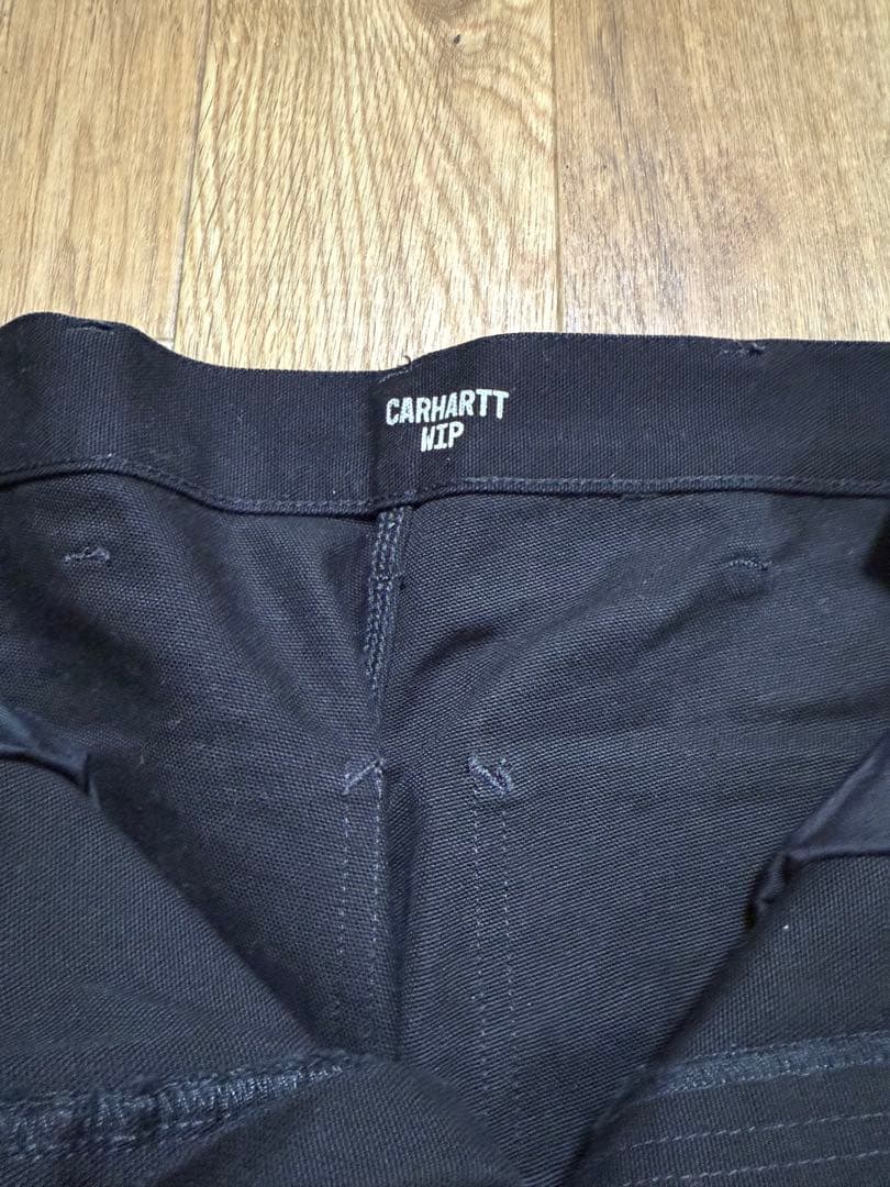 【美品】CarHartt wip （カーハート）ペインターパンツ　ブラック